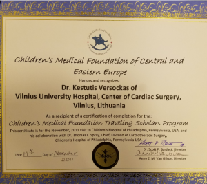 vilnius university hospotal - honors and recognize